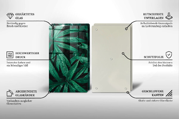 Worktop protector Plants leaves