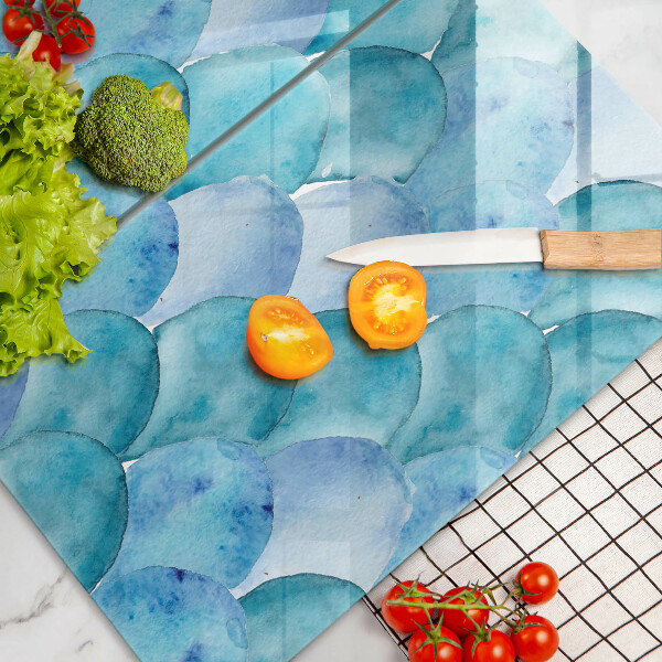 Worktop protector Watercolor scales