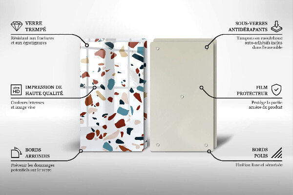 Worktop protector Decorative stone