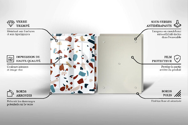 Worktop protector Decorative stone