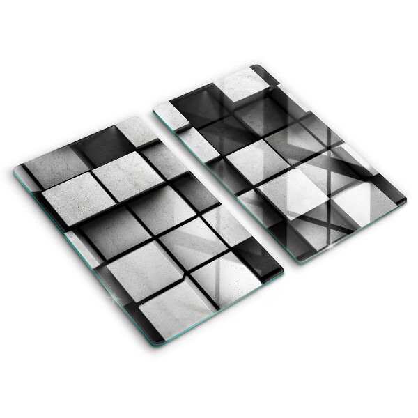 Worktop protector 3D geometry background