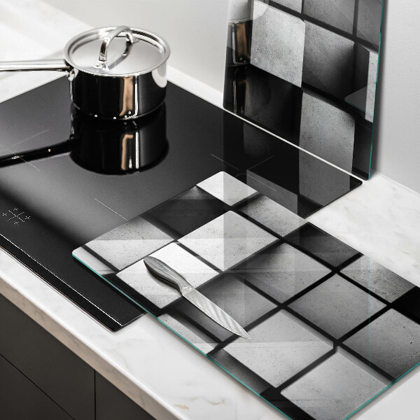 Worktop protector 3D geometry background