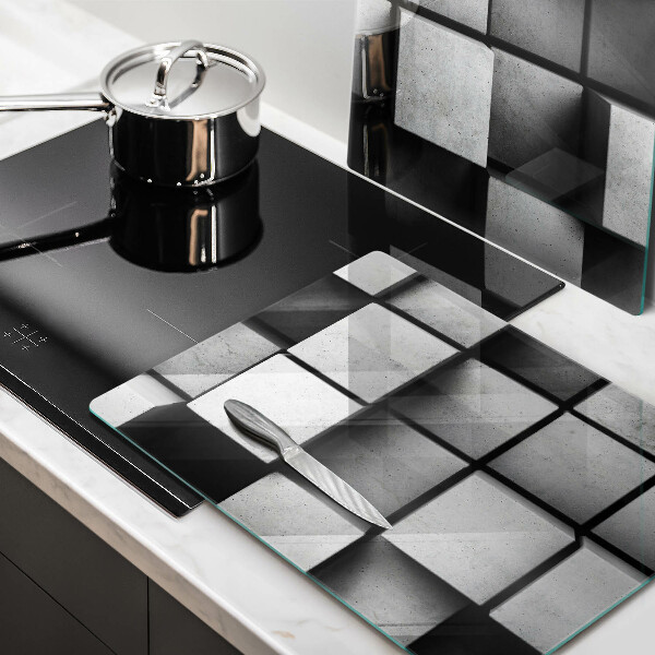 Worktop protector 3D geometry background