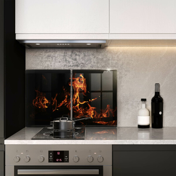 Worktop protector Fire flame