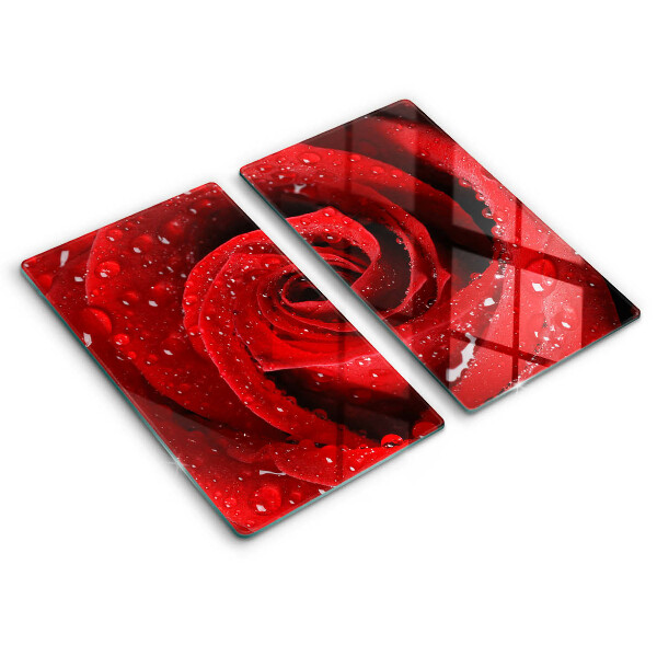 Kitchen worktop saver Rose flower petals