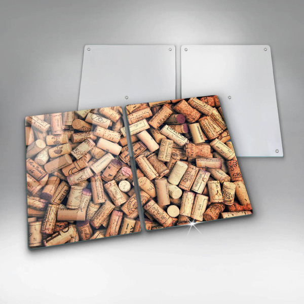 Kitchen worktop saver Wine corks pattern