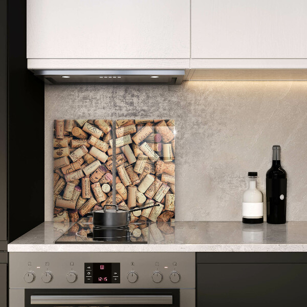 Kitchen worktop saver Wine corks pattern
