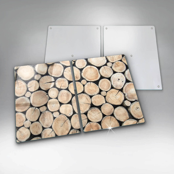 Kitchen worktop saver Wood trunks of the tree