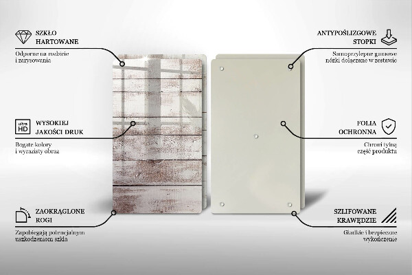 Kitchen worktop saver Old wood boards