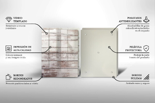 Kitchen worktop saver Old wood boards
