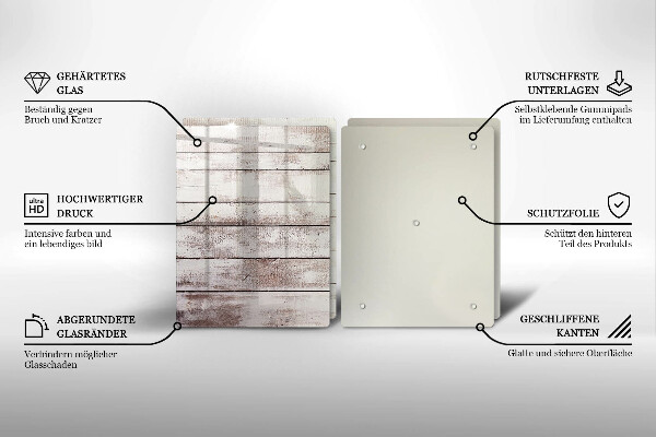 Kitchen worktop saver Old wood boards