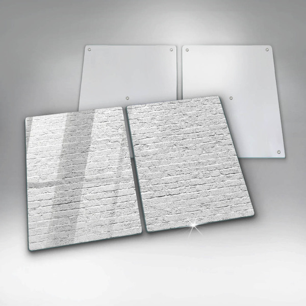 Kitchen worktop saver Brick wall