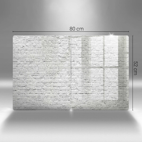 Kitchen worktop saver Brick wall