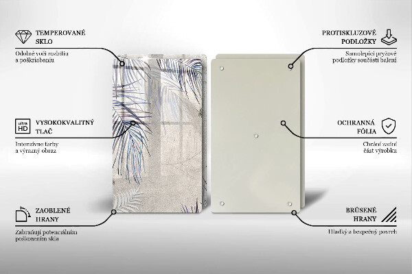 Worktop protector Subtle leaves