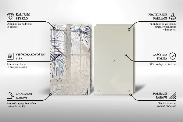 Worktop protector Subtle leaves