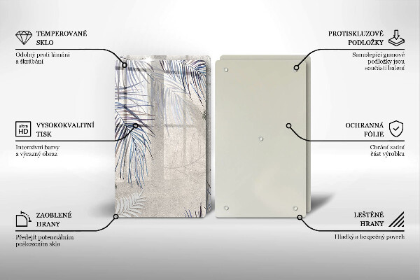 Worktop protector Subtle leaves