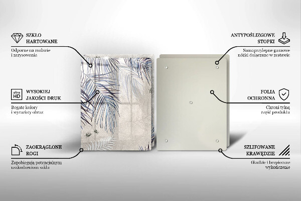 Worktop protector Subtle leaves