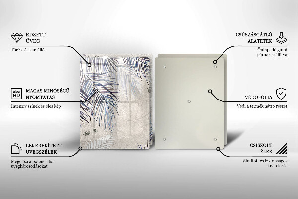 Worktop protector Subtle leaves
