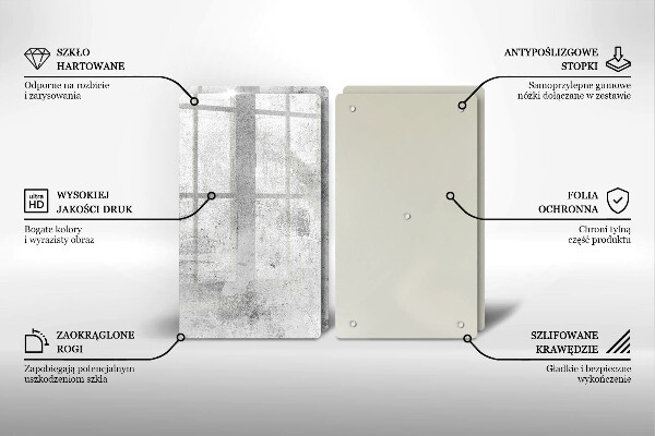 Worktop protector Concrete texture