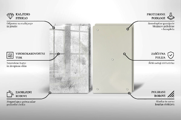 Worktop protector Concrete texture