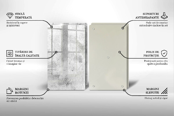 Worktop protector Concrete texture