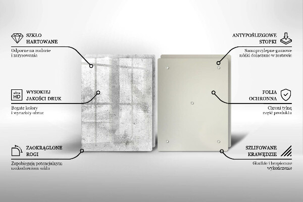 Worktop protector Concrete texture