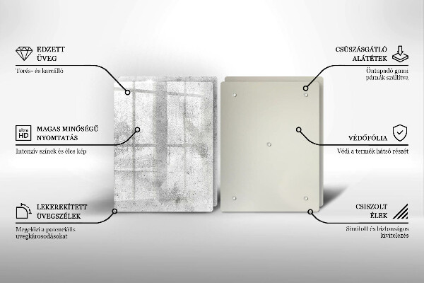 Worktop protector Concrete texture