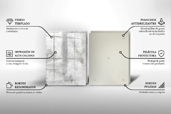 Worktop protector Concrete texture