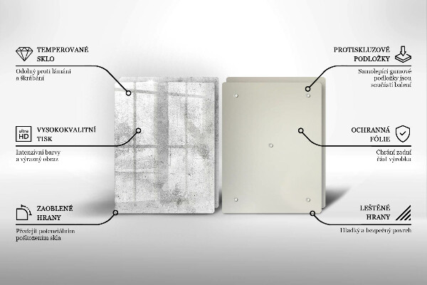 Worktop protector Concrete texture