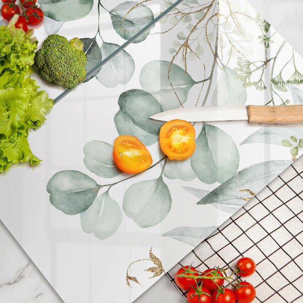 Worktop protector Painted plants