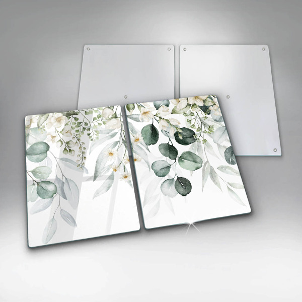 Worktop protector Watercolor plants