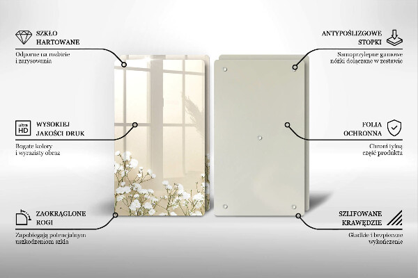 Worktop protector Boho flowers