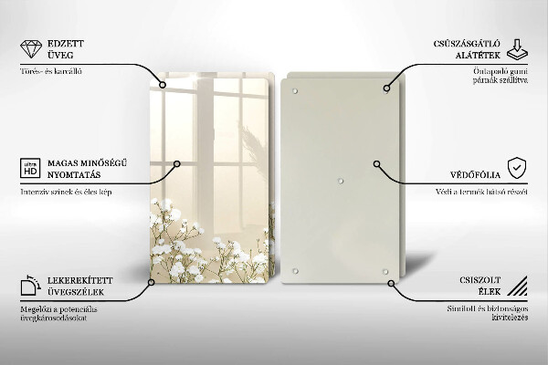 Worktop protector Boho flowers