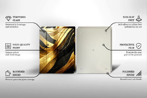 Kitchen worktop protector Elegant abstraction