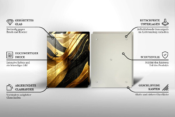 Kitchen worktop protector Elegant abstraction