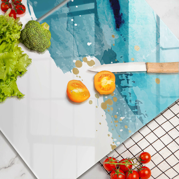 Kitchen worktop protector Blue spots