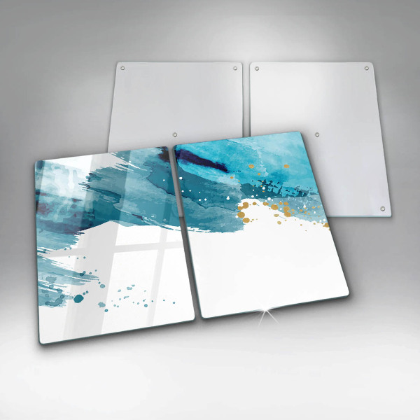 Kitchen worktop protector Blue spots