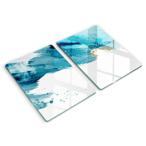 Kitchen worktop protector Blue spots