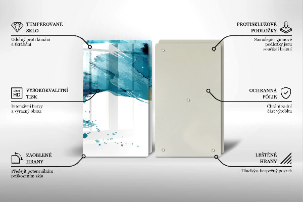 Kitchen worktop protector Blue spots