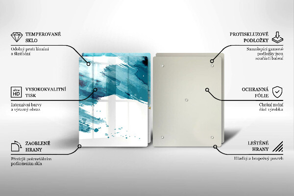 Kitchen worktop protector Blue spots