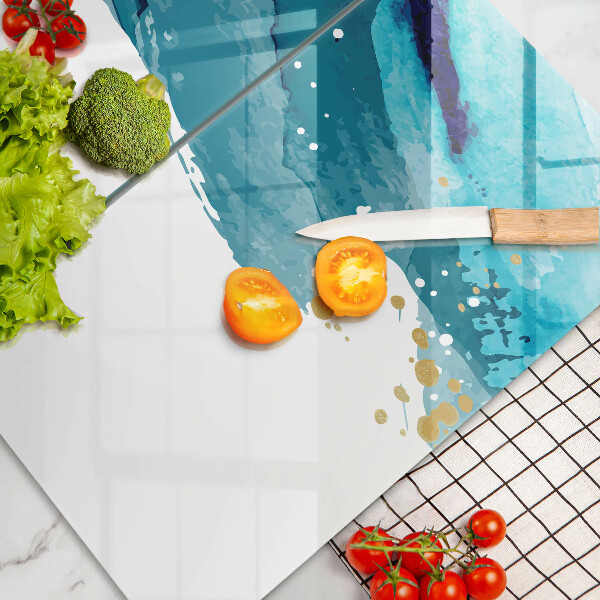 Kitchen worktop protector Blue spots