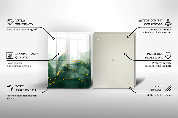 Kitchen worktop protector Abstraction nature