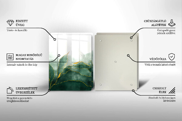 Kitchen worktop protector Abstraction nature