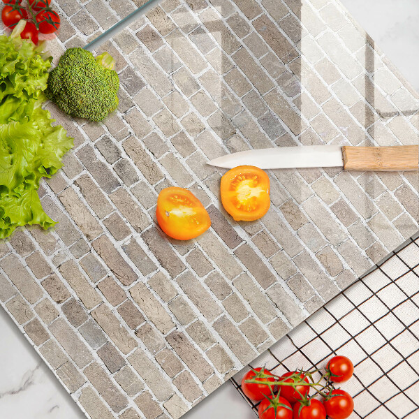 Kitchen worktop protector Wall bright bricks