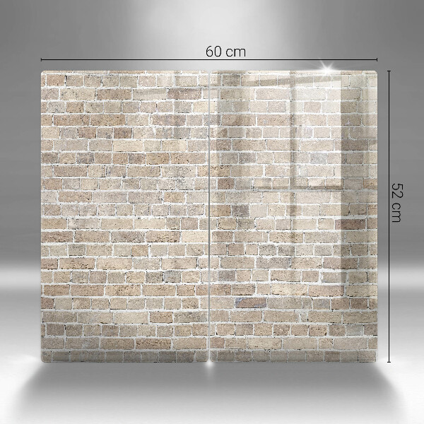 Kitchen worktop protector Wall bright bricks