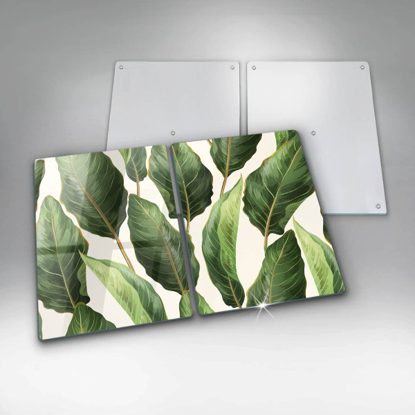 Kitchen worktop protector Banana leaves