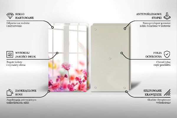 Kitchen worktop protector Flower meadow