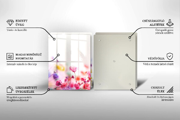 Kitchen worktop protector Flower meadow