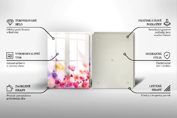 Kitchen worktop protector Flower meadow