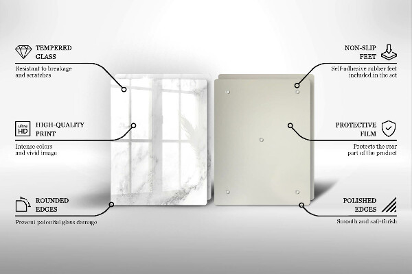 Kitchen worktop protector Modern marble